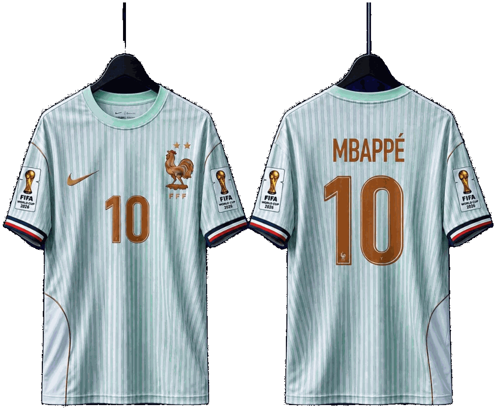 قميص فرنسا الاحتياطي لكأس العالم 2026